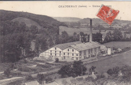 Cpa - 38 - Chatonnay - Usine Tourton -edi ... - Châtonnay