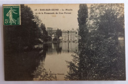 Bar Sur Seine - Le Moulin Vu De La Promenade Du Croc Ferrand - Bar-sur-Seine