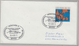 Germany Polar Philatelie München '80 Alfred Wegener Ca München 13.4.1980 (IT155C) - Events & Gedenkfeiern