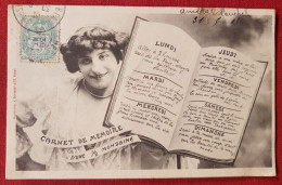 CPA -  Phototypie A. Bergeret -  Carnet De Mémoire D'une 1/2 Mondaine - Bergeret