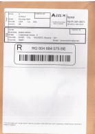 BELGICA REGISTERED LABEL BAR CODE - Lettres & Documents