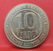 10 Francs Hugues Capet 1987 - SUP - Pièce Monnaie France - Article N°966 - Conmemorativos