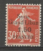 SYRIE  N° 95  NEUF*  CHARNIERE  / Hinge  / MH - Unused Stamps