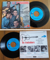 RARE French EP 45t RPM BIEM (7") LES TROUBADOURS «La Route» (1965) - Country Y Folk