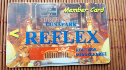 Reflex Casino Card Bad Condition Belgium Look Photos -Carte Pas Parfait Voir Photo 2 Photos Very  Rare - Tarjetas De Casino