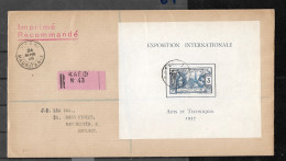 MAURITANIE YT BF 1 OBL SUR LETTRE TB - Storia Postale