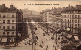 69 . LYON . COURS GAMBETTA  .  ( Trait Blanc Pas Sur L'Original ) - Lyon 7