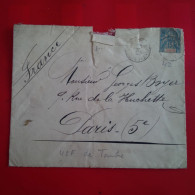 LETTRE SOUDAN FRANCAIS POUR PARIS - Cartas & Documentos