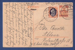 Danzig Postkarte - Ganzsache P9A  - Oliva 31.10.21  (2YQ-212) - Postwaardestukken