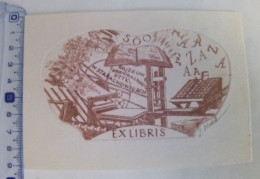 Ex-libris Ladislav Vlodek. Presse Imprimerie Livre. Exlibris Ladislav Vlodek. Printing Press Book - Bookplates