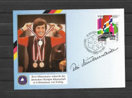 Olympische Spelen 1994 , Noorwegen - Briefkaart - Invierno 1994: Lillehammer