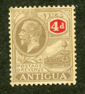 5265 BCx  Antigua 1922 Scott 59 M(*) (Lower Bids 20% Off) - 1858-1960 Colonia Britannica