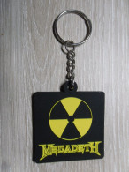 MEGADETH PORTE CLES En CAOUTCHOUC RUBBER KEYCHAIN - Objets Dérivés