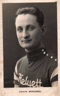 Cyclisme - Carte Photo - Louis MINARDI - Champion Du France 1939 - Vélo Tour De France - Ciclismo