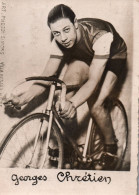 Cyclisme - Photo Ancienne - Georges CHRETIEN - Vélo Tour De France - Wielrennen