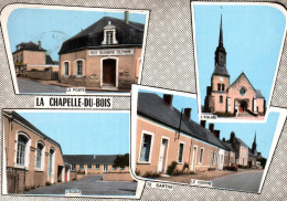 La Chapelle Du Bois - Souvenir Du Village - CP 4 Vues - Other & Unclassified