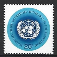 Timbre  Nation Unies  New York En Neuf ** N 144a Papier Fluorescente - Unused Stamps
