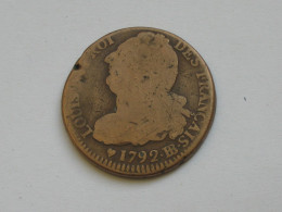 2 Sols  1792 BB  LOUIS XVI  Roi Des Francais  ***** EN ACHAT IMMEDIAT ***** - Other & Unclassified