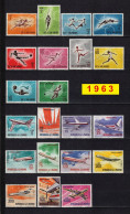 SAN MARINO 1963 Annata COMPLETA+EXTRA 53 Fbolli Nuovi **/MNH - Annate Complete