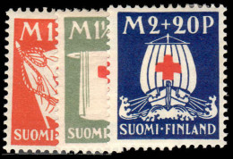 Finland 1930 Red Cross Fund Lightly Mounted Mint. - Unused Stamps