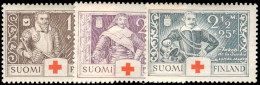 Finland 1934 Red Cross Fund Lightly Mounted Mint. - Unused Stamps