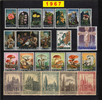 SAN MARINO 1967 Annata COMPLETA 23 Fbolli Nuovi **/MNH - Années Complètes