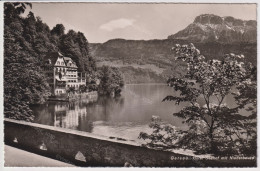 GERSAU Hotel SEEHOF Mit Niederbauen N°7854 Edit Wehrli Circa 1950 +/- 9x14cm  #260630 - Gersau