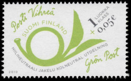 Finland 2010 Carbon-neutral Stamp Unmounted Mint. - Neufs