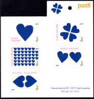 Finland 2017 Valentines Day Booklet Unmounted Mint. - Nuevos