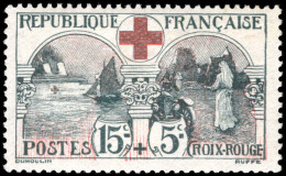 France 1918 Red Cross Fund Lightly Mounted Mint. - Neufs