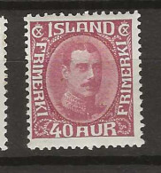 1931 MH Iceland Mi 164 - Neufs