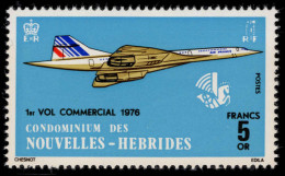 French New Hebrides 1976 Concorde Unmounted Mint. - Neufs