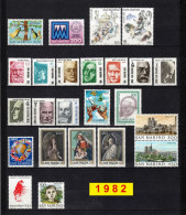 SAN MARINO 1982 Annata COMPLETA 24 Fbolli Nuovi **/MNH - Années Complètes