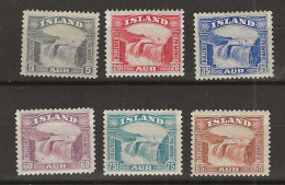 1931 MH Iceland Mi 150-55 - Neufs