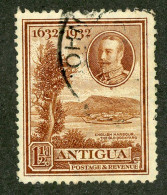 5300 BCx  Antigua 1932 Scott 69 Used (Lower Bids 20% Off) - 1858-1960 Colonia Britannica