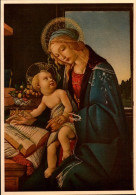 LA VIERGE ET L' ENFANT     (LA VERGINE COL FIGLIO)  - Sandro Botticelli   MILAN Musée Poldi Pezzoli - Arte Religiosa