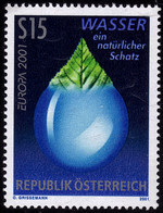 Autriche- Europa CEPT 2001 - Yvert Nr. 2176 - Michel Nr. 2344  ** - 2001