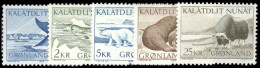 Greenland 1969 Wildlife Unmounted Mint. - Unused Stamps