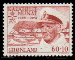 Greenland 1972 Royal Yacht Unmounted Mint. - Neufs