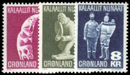 Greenland 1978 Folk Art Unmounted Mint. - Unused Stamps