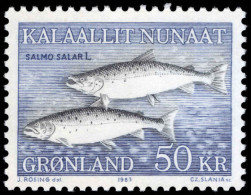 Greenland 1983 Atlantic Salmon Unmounted Mint. - Nuovi