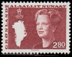 Greenland 1985 2K80 Margrethe Unmounted Mint. - Ongebruikt