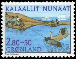 Greenland 1986 Greenland Athletic Federation Unmounted Mint. - Nuovi