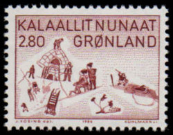 Greenland 1986 Thule Art Unmounted Mint. - Unused Stamps