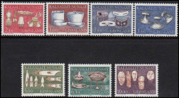 Greenland 1986-88 Local Craft Artefacts Unmounted Mint. - Nuovi