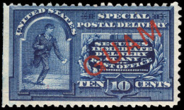 Guam 1899 10c Special Delivery Lightly Hinged Mint Slightly Dried Gum. - Guam