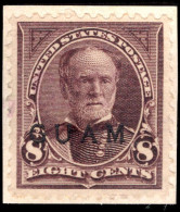 Guam 1899 8c Violet-brown Fine Used On Piece. - Guam