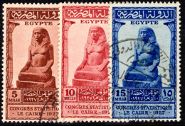 Egypt 1927 Statistical Congress Fine Used. - Used Stamps