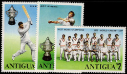 Antigua 1975 Cricket Unmounted Mint. - 1960-1981 Autonomia Interna