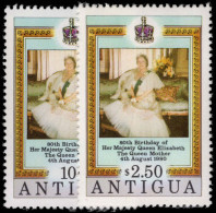 Antigua 1980 80th Birthday Of Queen Mother Unmounted Mint. - 1960-1981 Autonomie Interne